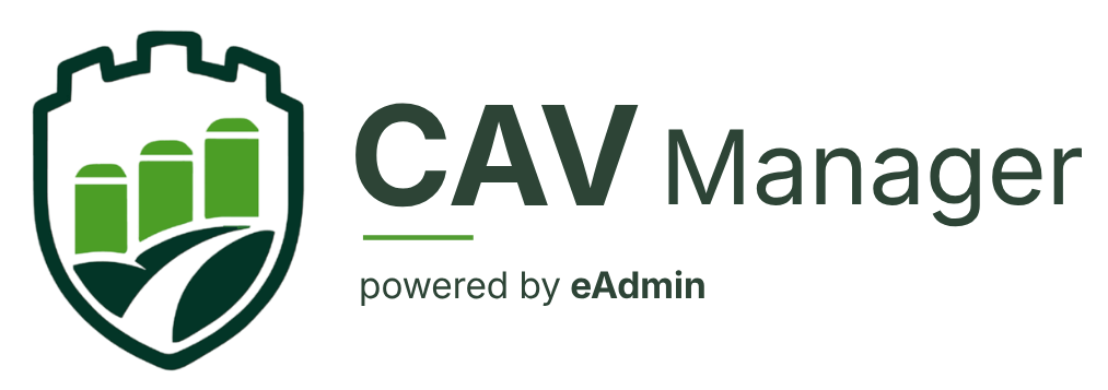 CAV Manager — powered by eAdmin